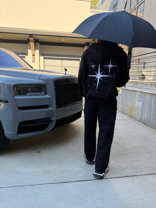 Black Rhinestone Jacket